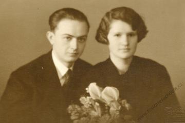 Kozák Václav a Gertruda svatební  foto(Kozák Jar)vod