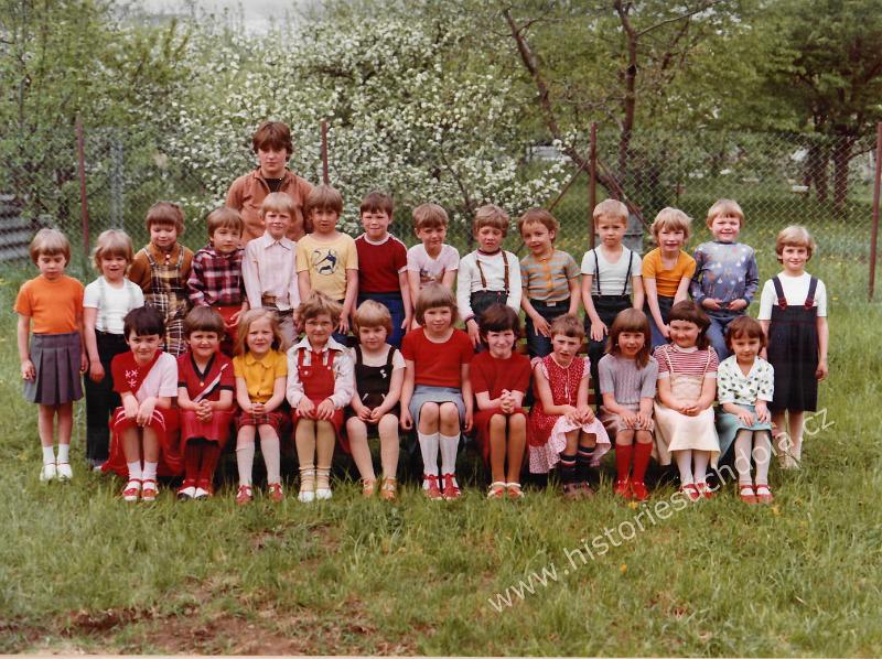 ročník 1979 školní rok 1984 1985 (MŠ Gagarinova) vod